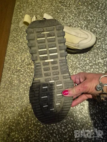 бежови  обувки, снимка 4 - Дамски ежедневни обувки - 49829191