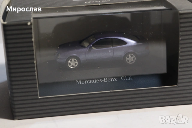 HERPA H0 1/87 MERCEDES BENZ CLK КОЛИЧКА МОДЕЛ, снимка 3 - Колекции - 53629796