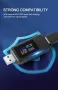 USB тестер KWS-MX18L 4-30V 0-6.5A / черен, снимка 4