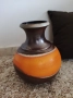Винтидж остъклена керамична ваза от Bay Keramik, Германия, снимка 2
