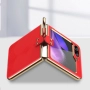 Samsung Galaxy Z Flip5 Electroplated Ring Holder Кожен Калъф и Протектор, снимка 7