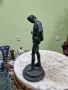 Стара страхотна антикварна френска бронзова фигура статуетка , снимка 7