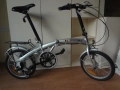 Сгъваем компактен велосипед 16 инча със 6 скорости, снимка 1