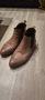 Продавам дамски кафяви боти естествена кожа, снимка 1