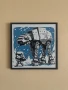 Релефна картина Stormtrooper walks AT-AT, снимка 2