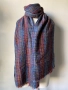 Кариран, италиански, мъжки шал от 100 % вълна, снимка 4
