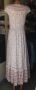 РАЗКОШНА дълга рокля с акценти от златиста дантела , снимка 9