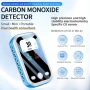 UPEVYLS Преносим детектор за въглероден оксид с голям цветен екран , снимка 6