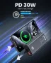 Нов Компактен 30W Power Bank батерия 10000mAh за Смартфони и Таблети, снимка 5