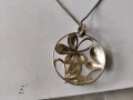 Сребърно колие 925, снимка 5