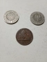 БЕЛГИЯ МОНЕТИ 10 САНТИМА 1861 1863 г 2 САНТИМА 1870 г , снимка 1