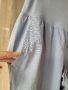 H& M ЛЕНЕН  син панталон,широки крачоли- М размер, снимка 8