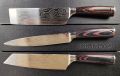 Професионални готварски ножове / японски стил /, снимка 1 - Ножове - 43289059