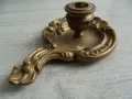 № 8000 стар метален / бронзов свещник   , снимка 3