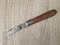 Стар немски кабелен сгъваем нож, снимка 1