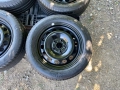 4бр.Оригинални железни джанти 16цола ET50+ НОВИ ГУМИ ДОТ1624 Fulda 205/55/16 за Vw,Audi,Seat,Skoda, снимка 4