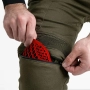 Мото панталон SHIMA GIRO 3.0 CARGO G KEVLAR, протектори Green/Khaki, снимка 2