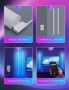 Govee RGBIC Glide Wall Lights, Smart LED, 6 бр., Работи с Alexa и Google Assistant, снимка 7