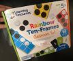 Ресурси за обучение Rainbow Ten-Frames Classroom Set,възраст 5+ години, снимка 8