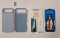 Силиконов калъф за iPhone 17 AIR + 6D стъклен протектор (комплект), снимка 7