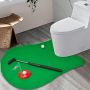 Нов Забавен подарък за мъже - мини голф сет за тоалетна игра баня, снимка 2