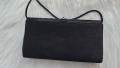 Дамска чанта клъч черен сатен с камъни  , снимка 11
