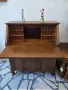 Винтидж писалище дъб масив , снимка 6
