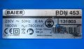 Baier BDN 453 - Фреза за канали 1800W, снимка 9