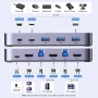 НОВ UGREEN USB 3.0 HDMI KVM превключвател с 4 USB 3.0 порта 4K@60Hz, 2 HDMI кабела, 2 USB кабела..., снимка 8