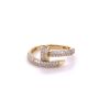 Златен дамски пръстен Cartier 2,25гр. размер:57 14кр. проба:585 модел:23701-2, снимка 1