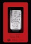 1 oz. PAMB - Сребърно кюлче Лунар - Година на Дракона 2012  , снимка 2