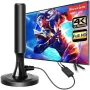 Нова Портативна TV Антена 4K 1080P 250+ мили 360° Дом, снимка 1
