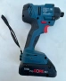 BOSCH GSR 18V-55 + BOSCH GDR 18V-160 - Безчетков винтоверт и импакт като нови!, снимка 8