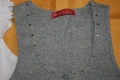 Сив топ/потник с капси, снимка 2