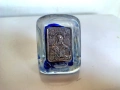 Посребрена Иконка Исус Христос, снимка 2