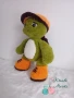 Костенурката Франклин - плетена играчка, снимка 2