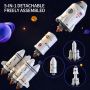 TEMI Space Rocket Toys Детска научна образователна играчка 5-в-1, снимка 6