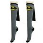 забавни чорапи Батман с черна пелерина
