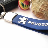 Автомобилен силиконов ключодържател / за Peugeot Пежо / стилни елегантни авто аксесоари, снимка 1 - Аксесоари и консумативи - 45669108