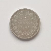 5 франка 1841 W Луи Филип, снимка 1 - Нумизматика и бонистика - 45313740
