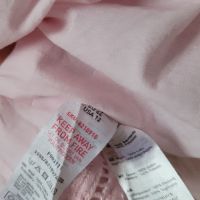 Розова блуза памучна материя с бродерии цветя , снимка 5 - Корсети, бюстиета, топове - 45404527