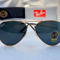 Ray-Ban RB3025 висок клас унисекс слънчеви очила Рей-Бан дамски мъжки минерално стъкло, снимка 2 - Слънчеви и диоптрични очила - 45313014