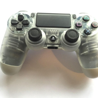 Оригинален Джойстик PS4 DualShock 4 прозрачен, снимка 3 - Аксесоари - 44944595