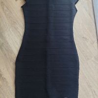 дамска черна рокля, снимка 2 - Рокли - 45208900