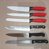 Ножове - 6 броя, 30 см, снимка 1 - Прибори за хранене, готвене и сервиране - 45467509
