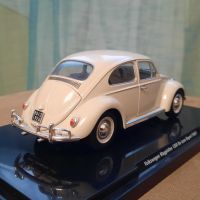1961 Volkswagen Beetle 1200 De Luxe 1:24 Fabbri/Edicola Diecast Колекционерски модел, снимка 8 - Колекции - 45092058