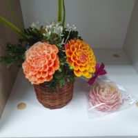 Ароматни глицеринови цветя, снимка 15 - Декорация за дома - 45127648