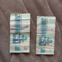Банкнота 20 лева - 1991 година, снимка 2 - Нумизматика и бонистика - 45032484