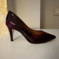 Обувки Caprice тъмно червени, снимка 5 - Дамски обувки на ток - 45573478