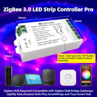 Smart ZigBee 3.0 RGBWW контролер за LED ленти (само ZIGBEE LED контролер), снимка 6 - Друга електроника - 45352289